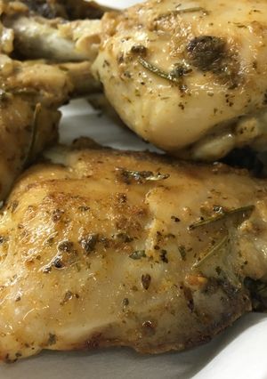 Una foto de Pollo al horno