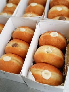 Yadda ake filling din donut ainihin hoton girkin