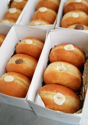 Yadda ake filling din donut ainihin hoton girkin