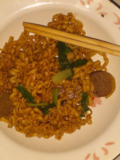 Foto resep Mie Goreng Bakso Simple