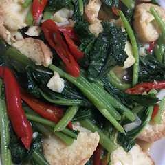 รูปของ Tofu Sawi Hijau