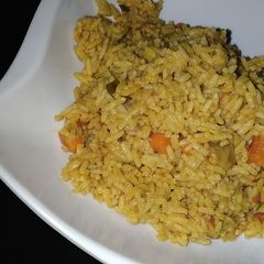 Jollof rice A picture of Jollof rice.