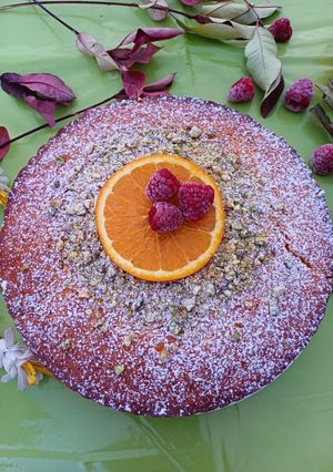 A picture of Orange Cake.