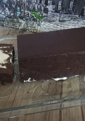 عکسی از دستور کیک بستنی