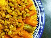 A picture of meat or veggies