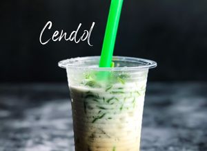 Gambar Cendol Santan Gula Melaka #maratonraya #minuman #minggu2