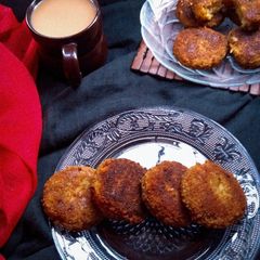 A picture of Veg Noodles kababs.