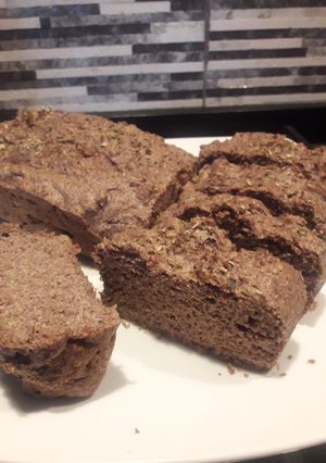 Una foto de Pan de harina de linaza con orégano