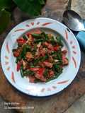 Tumis Kacang Panjang dan Pepperoni