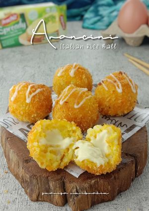 Foto resep Arancini (Italian Rice Ball) bisa MPASI 18+