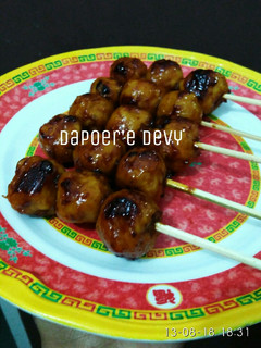 Foto resep Bakso Tempe Bakar
