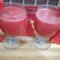 A picture of Watermelon 🍉 drink.