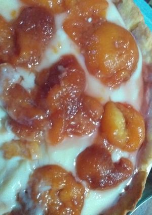 Una foto de Tarta de ciruelas al vino