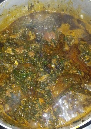 A picture of Vegetable with periwrinkle soup.