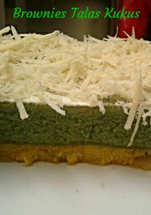 Foto resep Brownies Talas Kukus