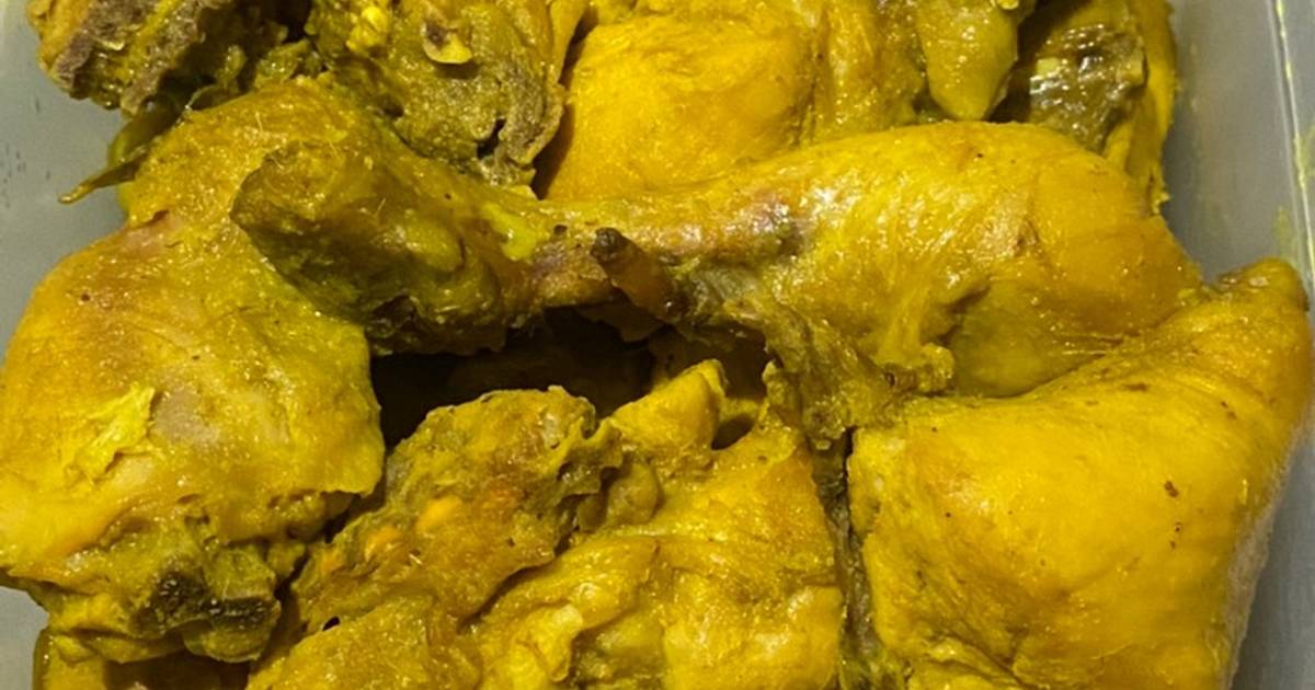 Resep Ayam Ungkep Bumbu Kuning oleh Amallia Nurlila - Cookpad