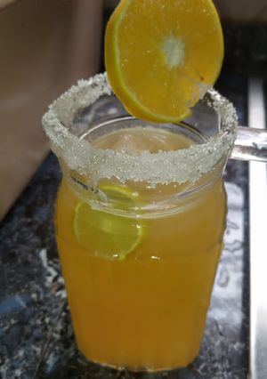 A picture of Amazing lemon orange splash.