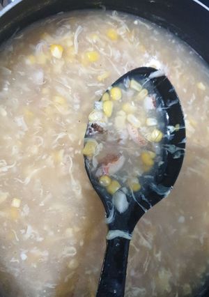 Foto resep Crab and Sweet Corn Soup