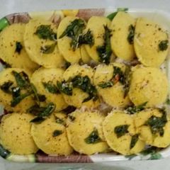 A picture of Instant Idli Dhokla (Instant Dhokla Recipe) .