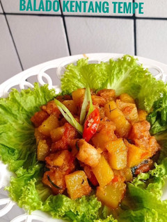 Foto resep Balado Kentang Tempe