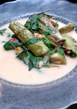 Foto resep 40. Terung masak pecel