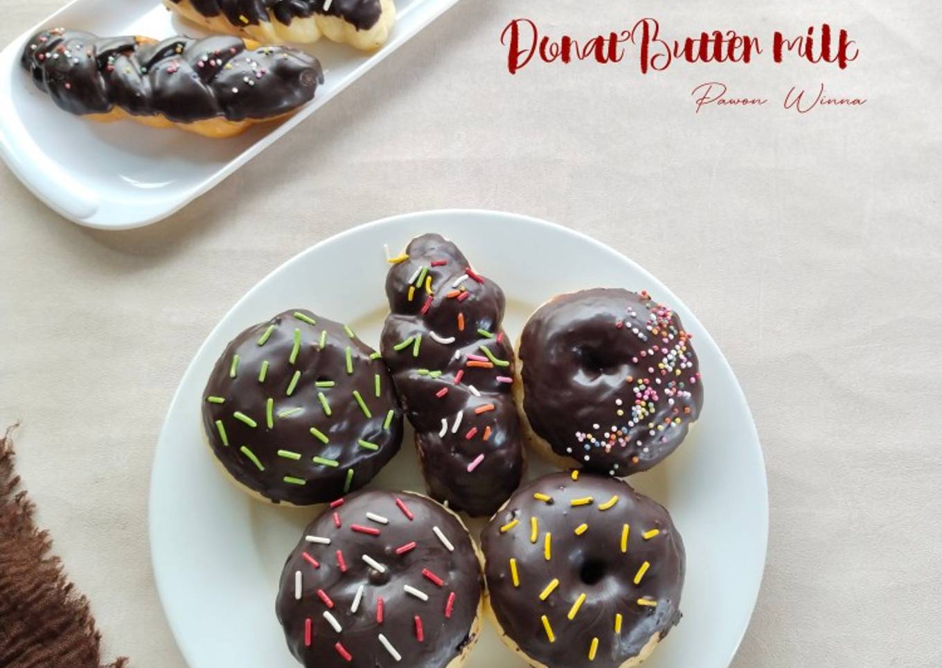 400.Donat buttermilk kukus