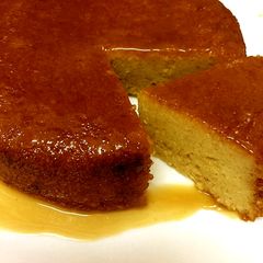 A picture of Steam bread crumbs pudding 😊 #mommasrecipe.