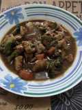 Pollo salteado con verduras