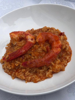 Una foto de Arroz meloso de carabineros