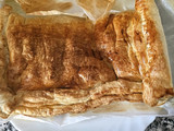 Empanada de carne cebolla caramelizada y queso de cabra en airfryer