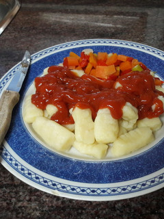 Una foto de Ñoquis caseros sin gluten veganos