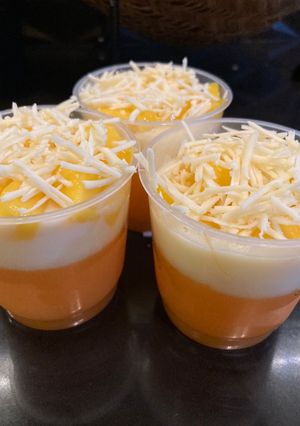 Foto resep Puding mangga keju