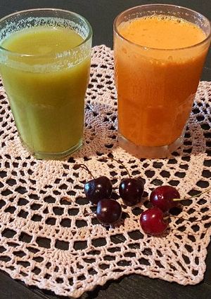Una foto de Jugos naturales: zanahoria, manzana, jengibre y otros 🍏🍎🥕🍋