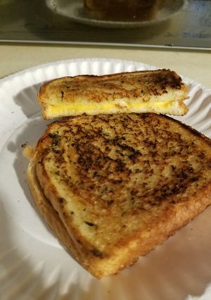 A picture of Italian Herb Grilled Cheese.