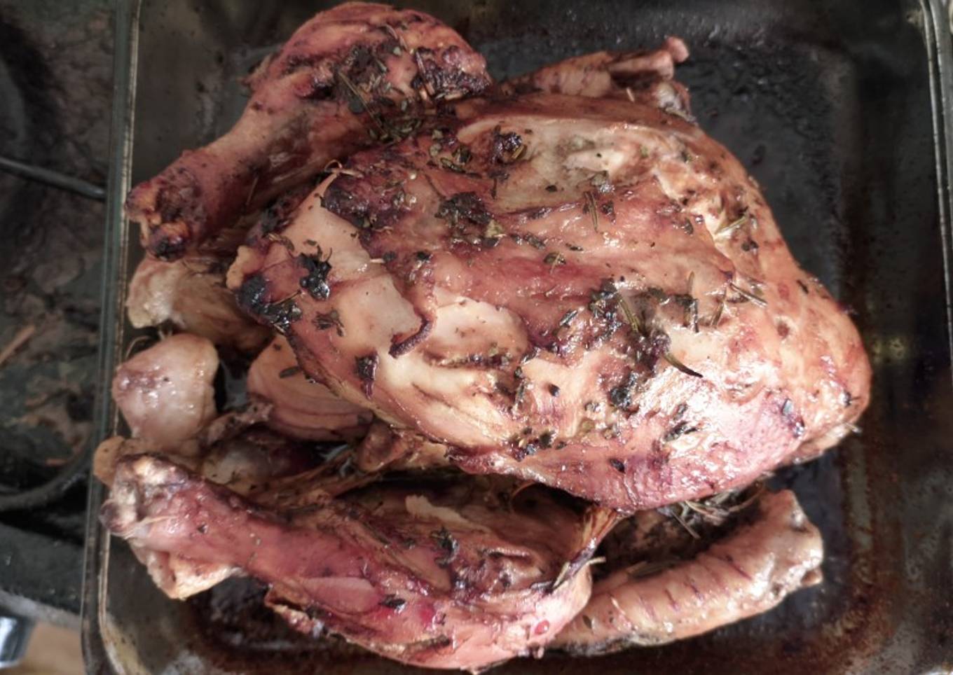 Herb roasted chicken