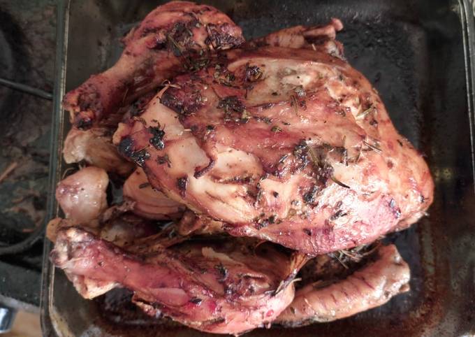 Herb roasted chicken