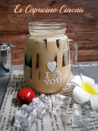 Langkah Gampang Menyiapkan Resep Es Capucino Cincau yang Enak Banget Anti Ribet, Bisa Manjain Lidah