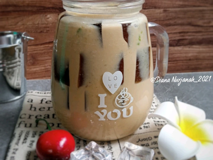 Langkah Gampang Menyiapkan Resep Es Capucino Cincau yang Enak Banget Anti Ribet, Bisa Manjain Lidah