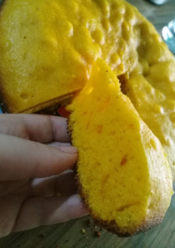 Una foto de Torta de zanahoria riquísima! la famosa Carrot Cake acá esta !