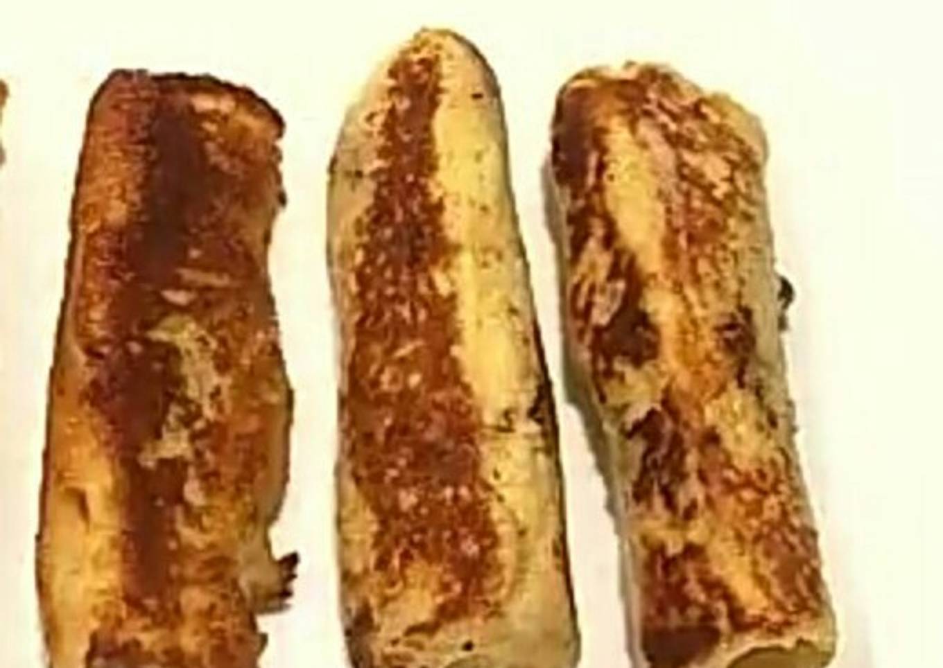 Recipe of Favorite Yummy banana roll snacks