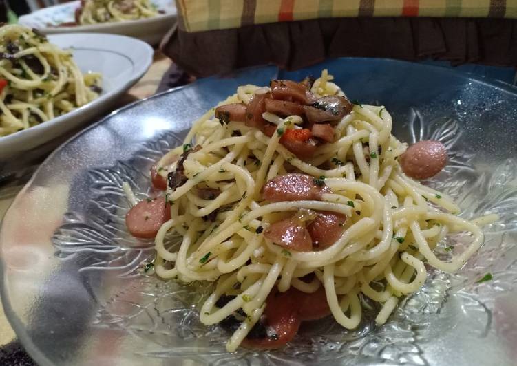 Spaghetti aglio olio