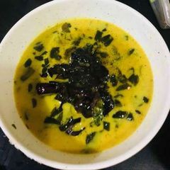 A picture of Methi/ Fenugreek Kadhi.