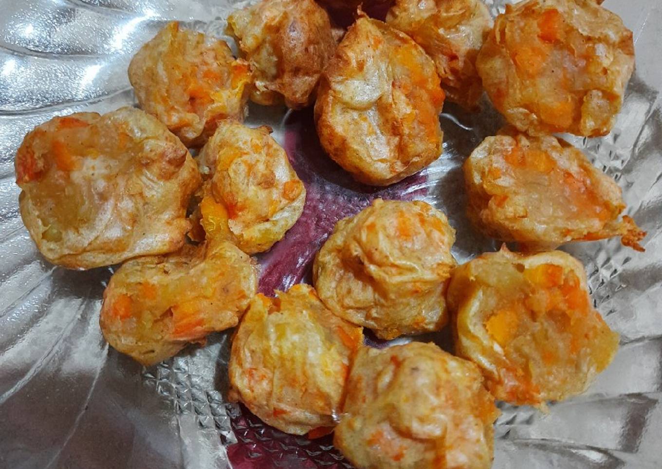 Perkedel kentang wortel Airfryer