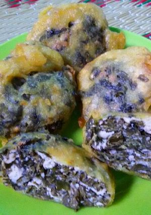 Foto resep Cemilan Daun Singkong(Rolade)