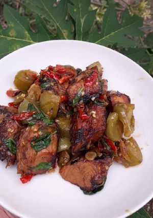 Foto resep Tumis tongkol asap dengaan Kemangi