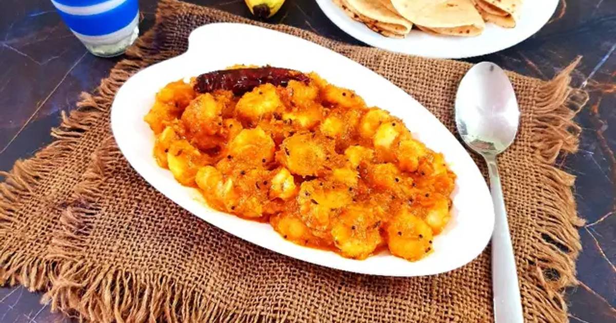 Ripe Banana jain Sabji Recipe by Asmita Rupani Cookpad