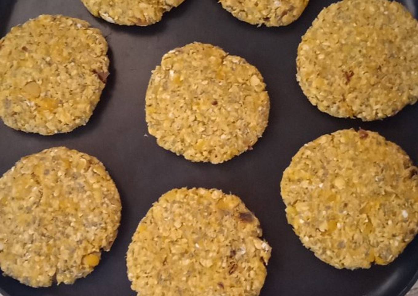 Hamburguesas Veganas de Calabaza, Avena y Chía