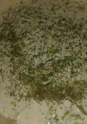 صورة لوصفة سلطة خس مع اللبن 😋