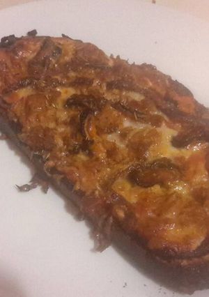 Foto principal de Tostada de atún, mejillones y anchoas