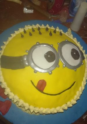 Una foto de 😉Torta minions!!! 🤗